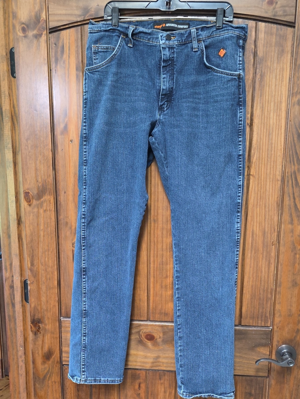 Wrangler FR Blue Jeans Size 35x34